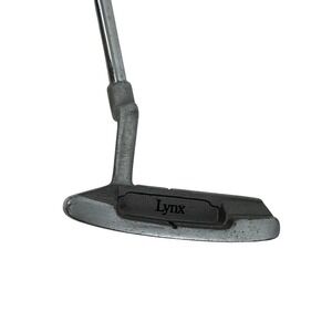 Lynx Black Cat Putter Right Handed Silver Blade‎ Steel Shaft Classic Golf Club